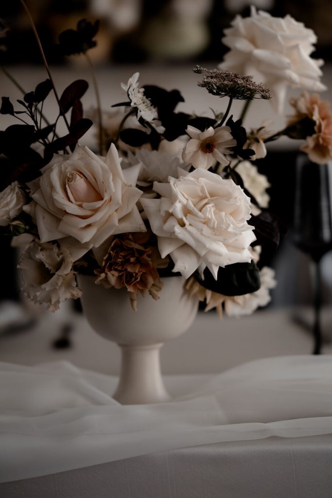 An elegant city wedding styled shoot featuring Milla Nova gowns as inspired by New York Bridal Fashion Week
