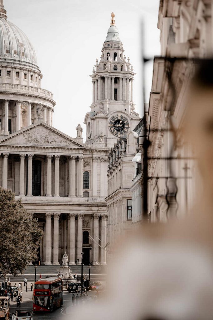 An elegant city wedding styled shoot featuring Milla Nova gowns as inspired by New York Bridal Fashion Week