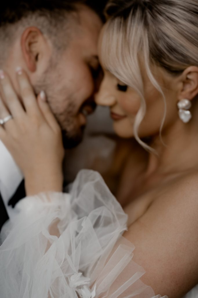 An elegant city wedding styled shoot featuring Milla Nova gowns as inspired by New York Bridal Fashion Week