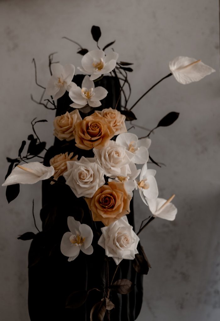 An elegant city wedding styled shoot featuring Milla Nova gowns as inspired by New York Bridal Fashion Week