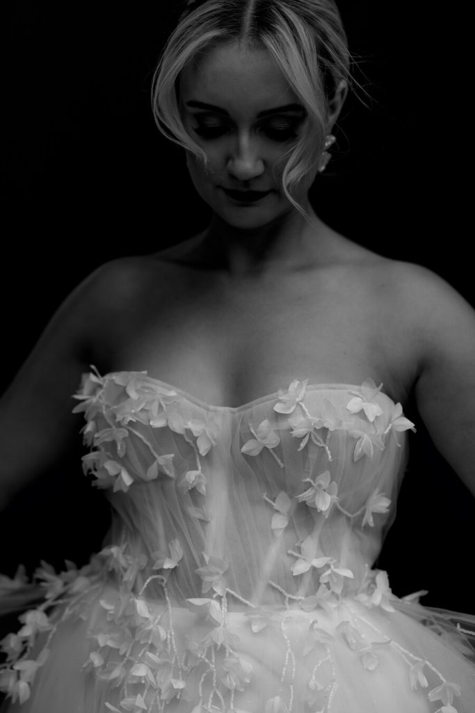 An elegant city wedding styled shoot featuring Milla Nova gowns as inspired by New York Bridal Fashion Week
