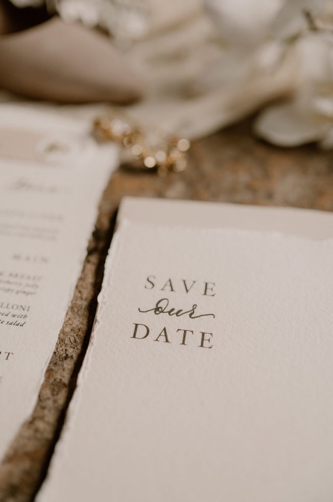 Elegant all white wedding inspiration for the modern bride at Gloucestershire's historic Blackfriars Priory