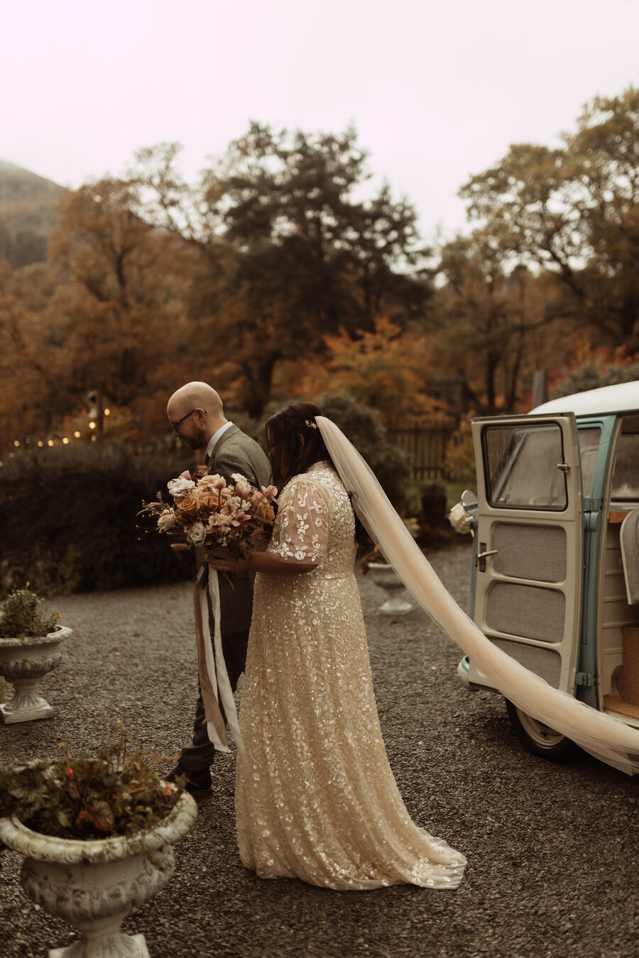 A small Autumnal wedding in The Lakes for Ash + Tom | Captured by Esme Whiteside Photography