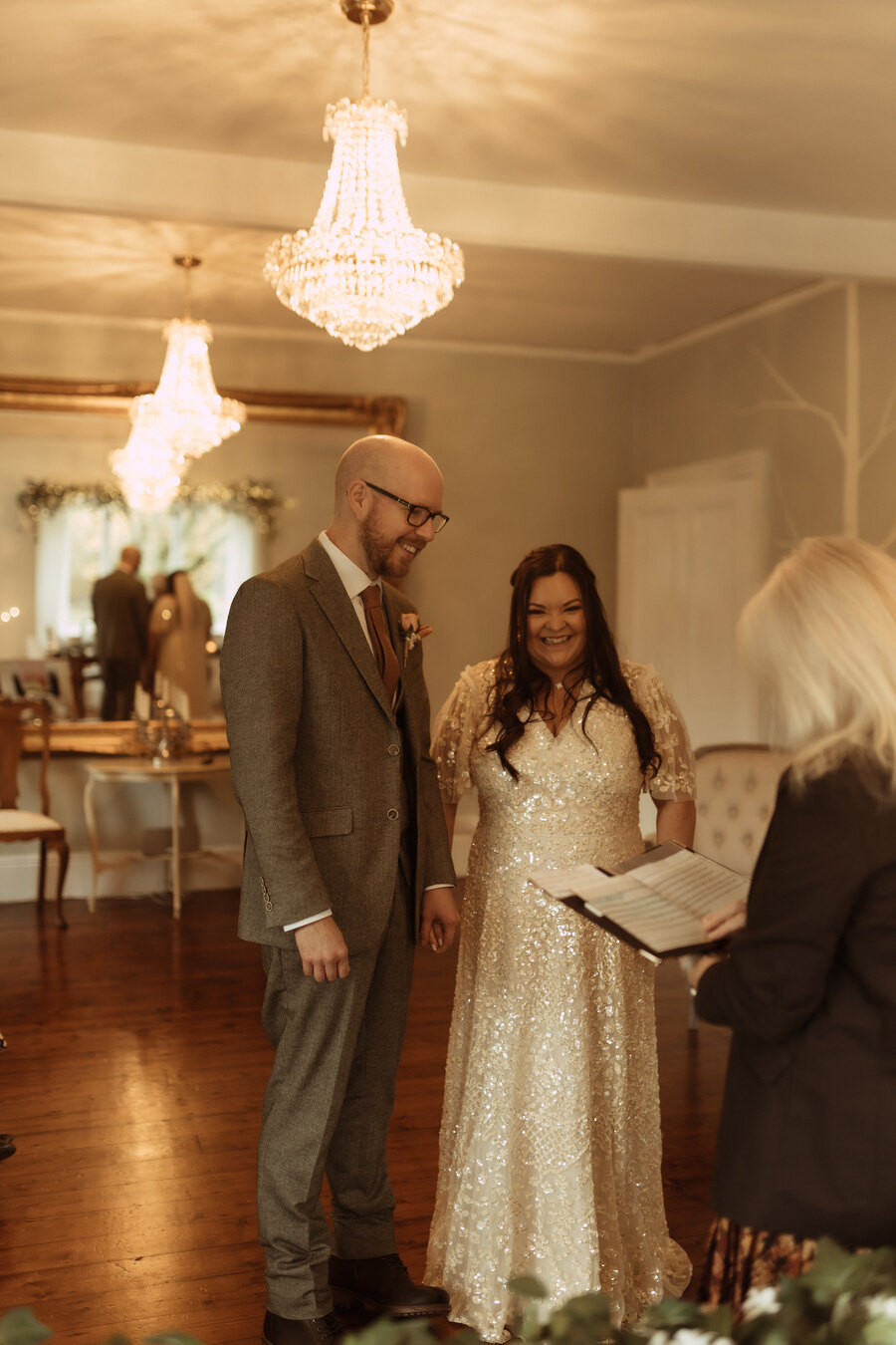 A small Autumnal wedding in The Lakes for Ash + Tom | Captured by Esme Whiteside Photography
