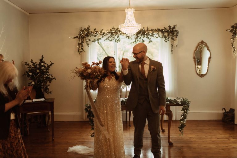 Small wedding celebration for Ash + Tom in The Lakes | Esme Whiteside Photography