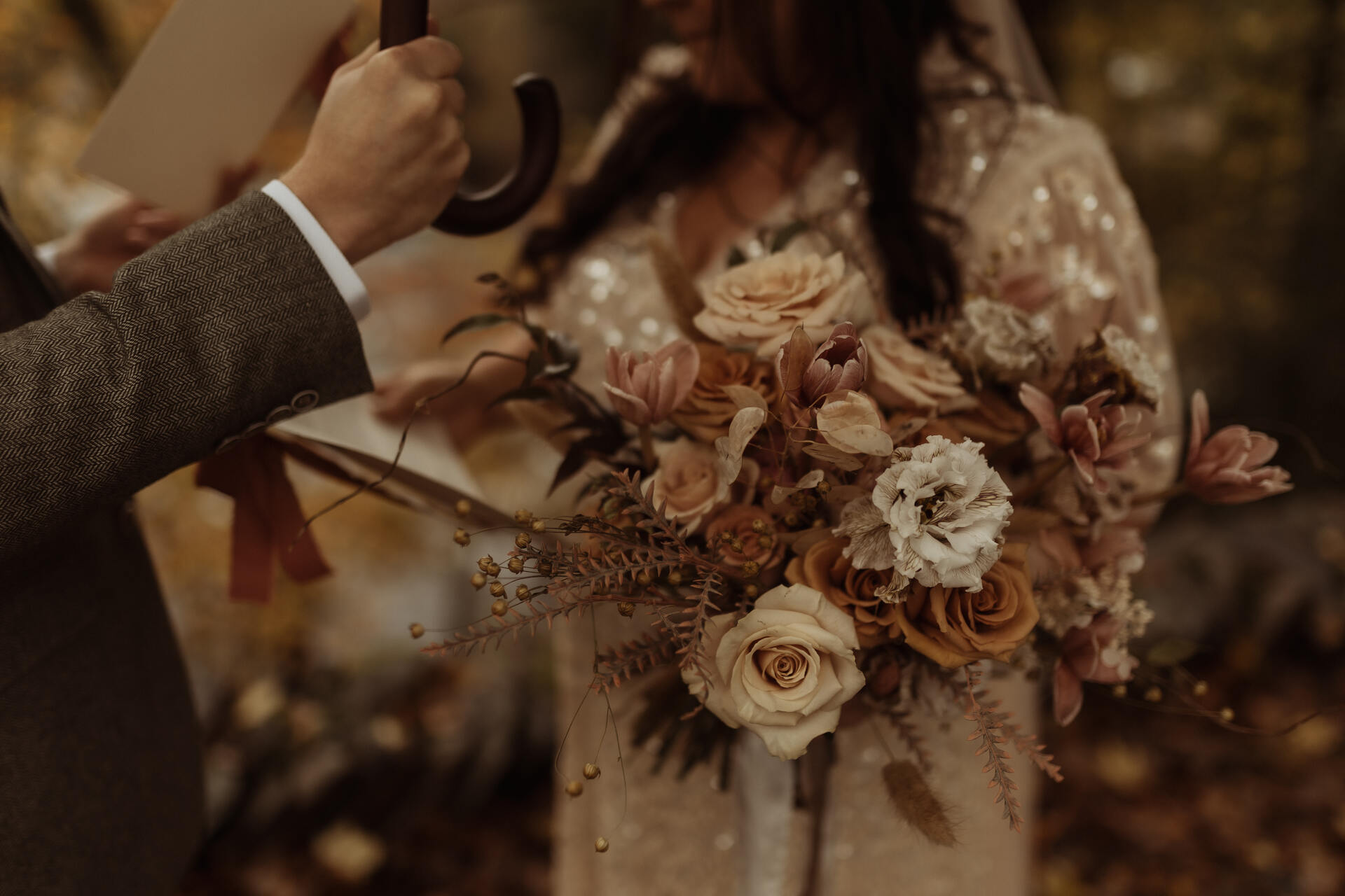 A small Autumnal wedding in The Lakes for Ash + Tom | Captured by Esme Whiteside Photography