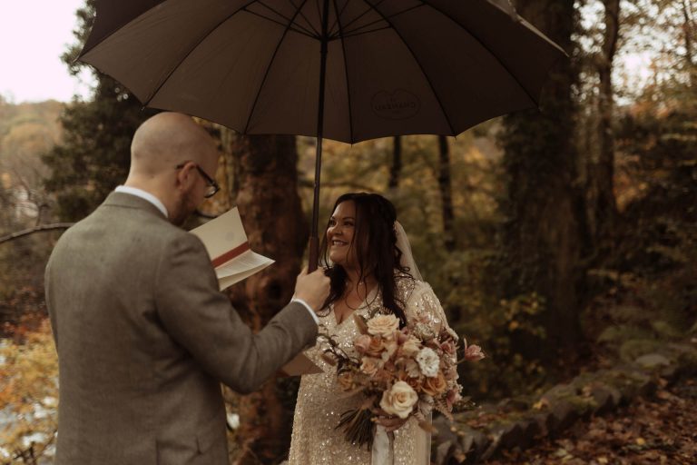 Small wedding celebration for Ash + Tom in The Lakes | Esme Whiteside Photography
