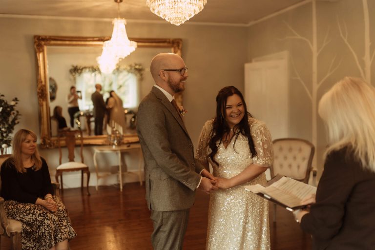 Small wedding celebration for Ash + Tom in The Lakes | Esme Whiteside Photography