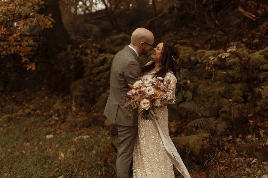 A+T-A beautifully romantic and emotional elopement in the Lake District