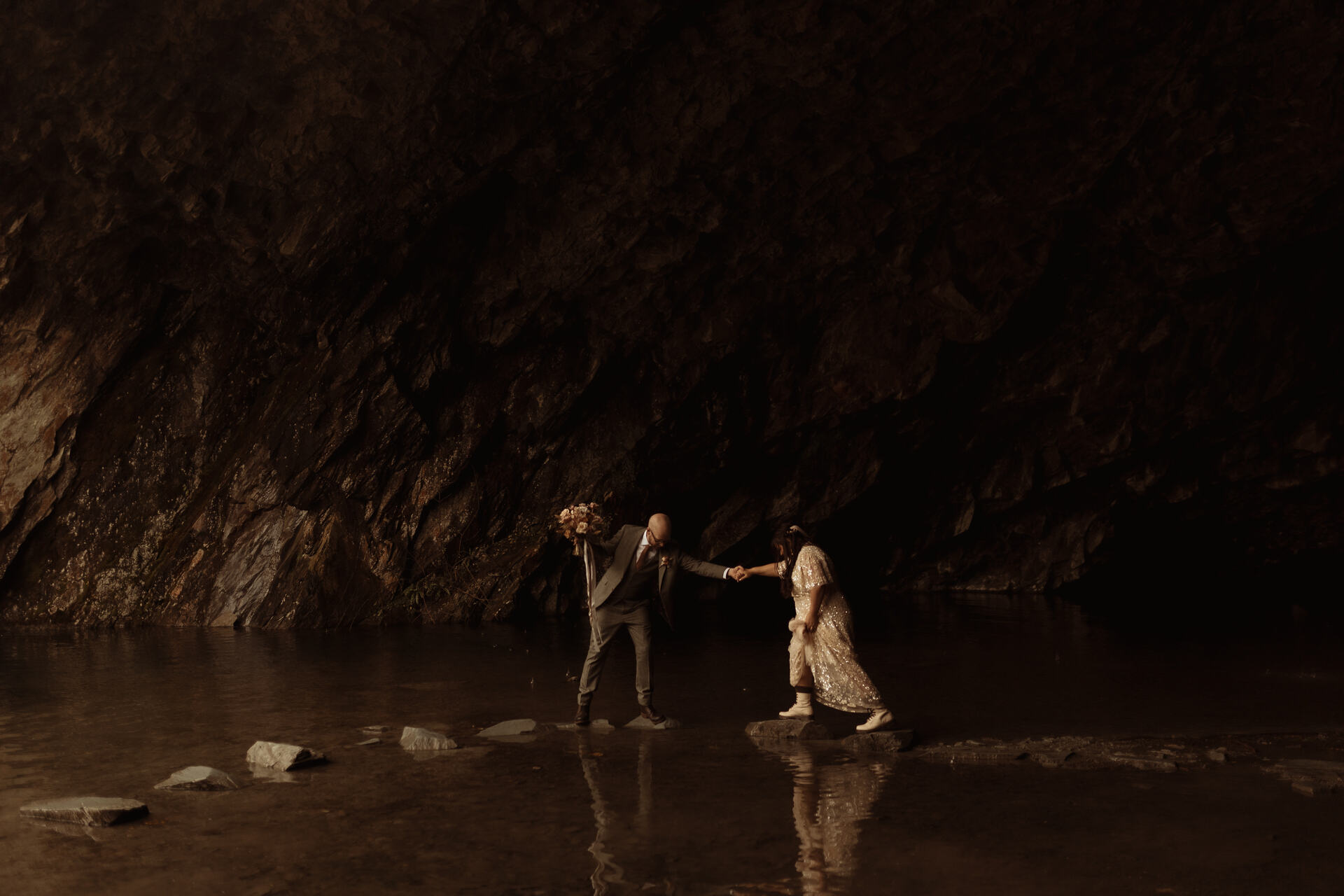 A small Autumnal wedding in The Lakes for Ash + Tom | Captured by Esme Whiteside Photography