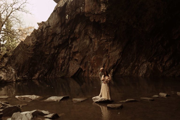 Small wedding celebration for Ash + Tom in The Lakes | Esme Whiteside Photography