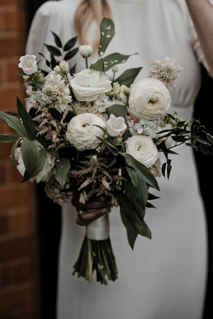Lucy and Rory's intimate wedding at home captured by Agrestal Visuals