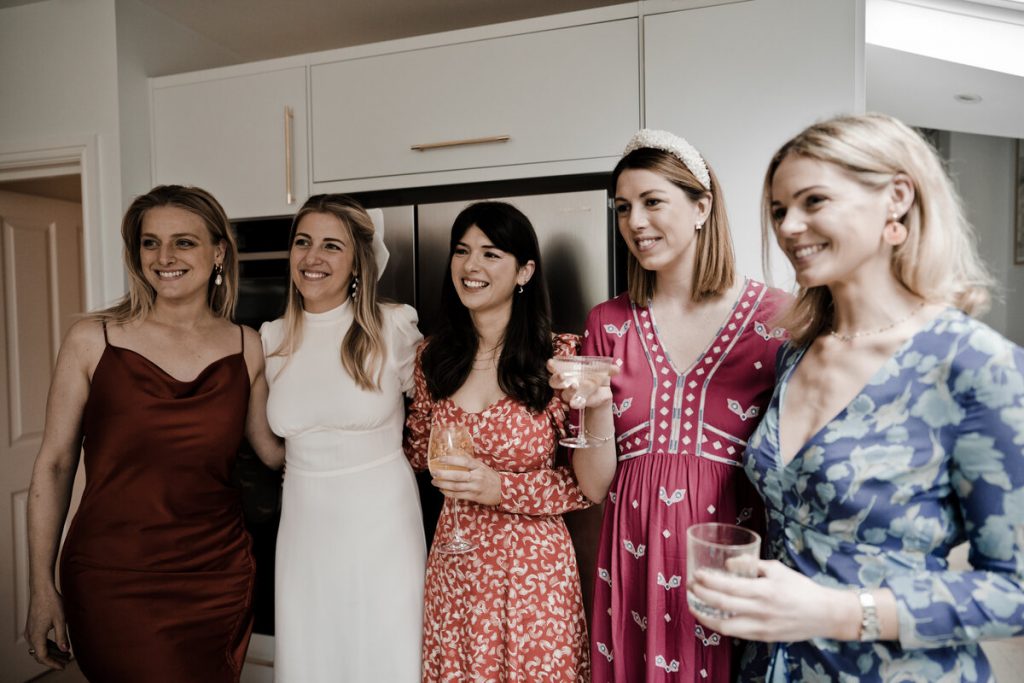 Lucy and Rory's intimate wedding at home captured by Agrestal Visuals