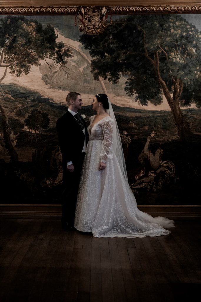 Bec + Gil's Autumnal wedding at Dorset's Minterne House
