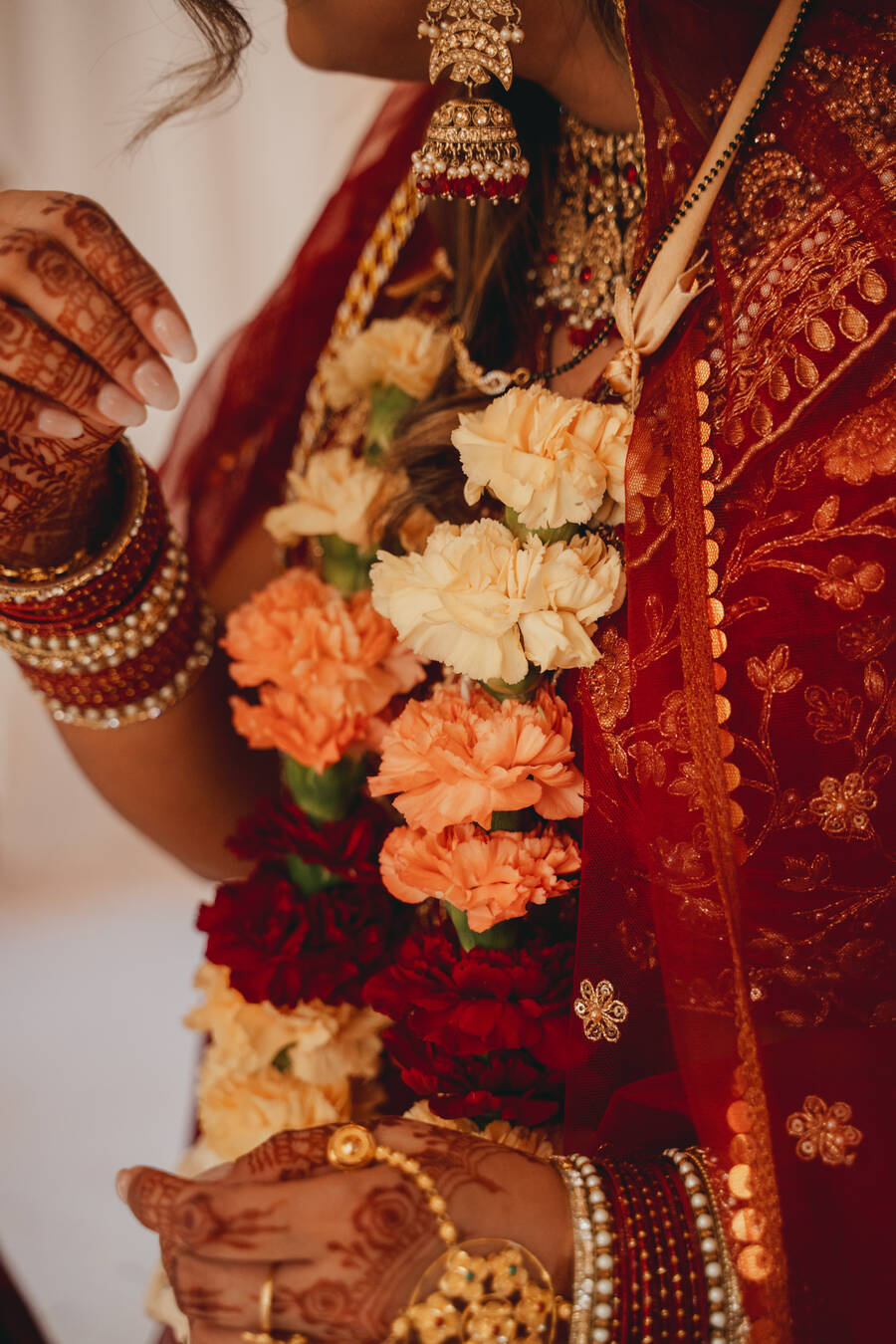 Traditional Hindu wedding attire for an Autumnal wedding | Joy, by Ash
