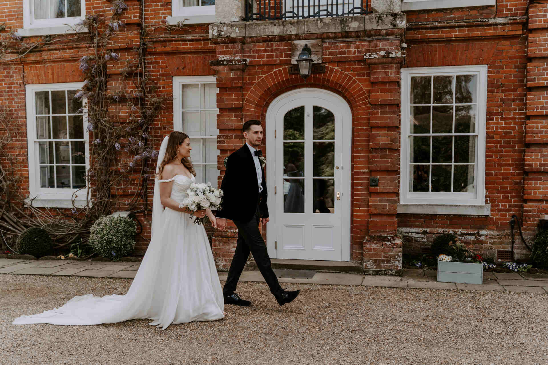 A fun wedding at The Norfolk Mead Hotel for Kate and Alex's spring nuptials