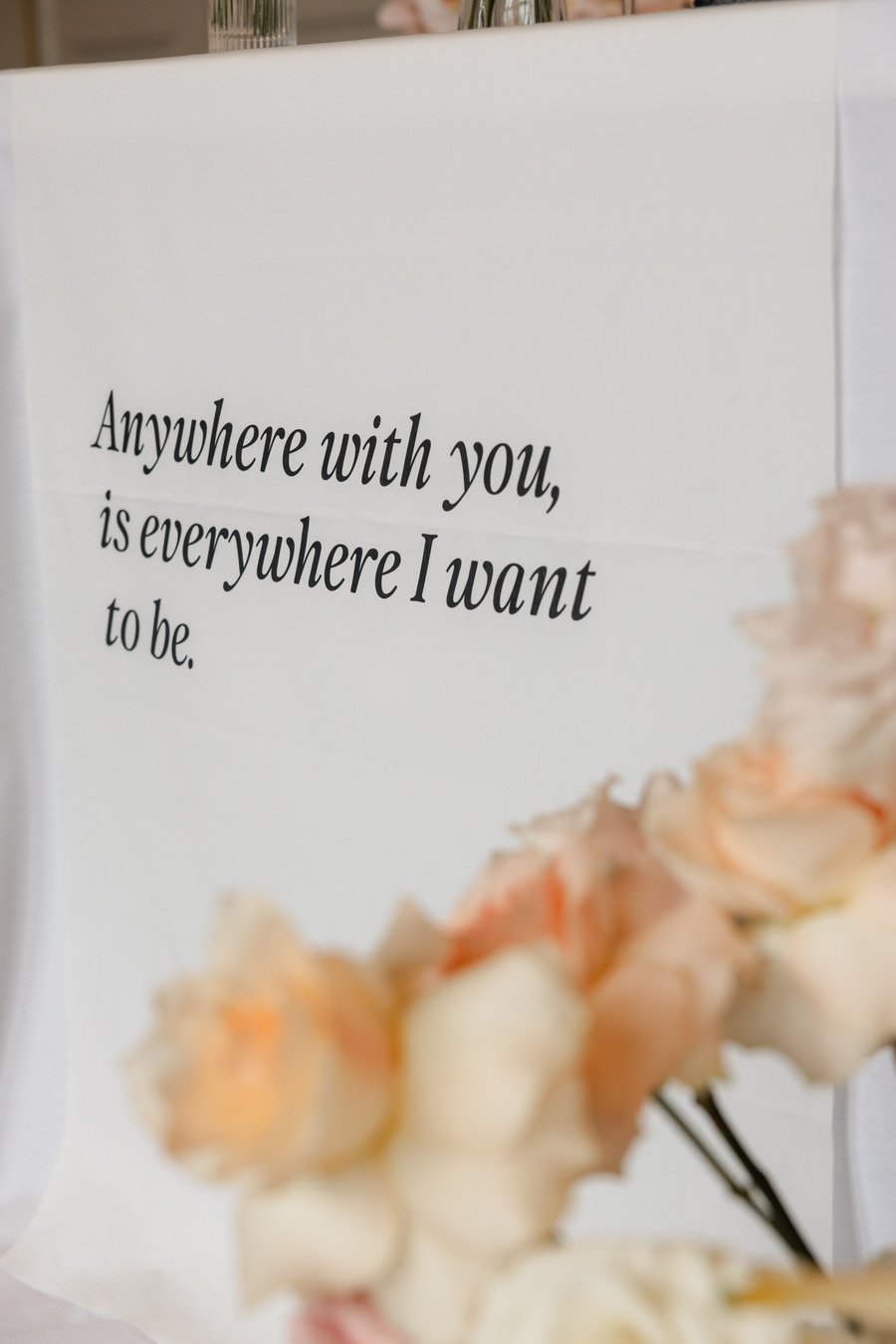 Modern wedding inspiration with an elegant spring palette of blush pinks, creams and hints of peach