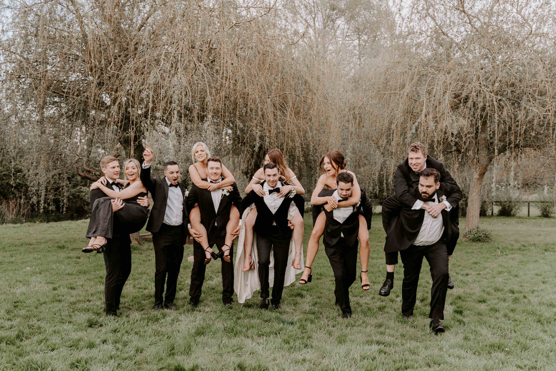 A fun wedding at The Norfolk Mead Hotel for Kate and Alex's spring nuptials